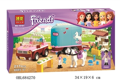 小女孩积木系列 - OBL684270