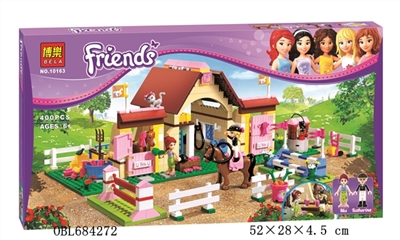 小女孩积木系列 - OBL684272