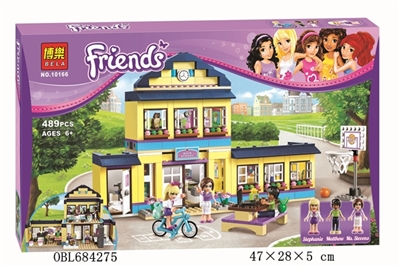 小女孩积木系列 - OBL684275