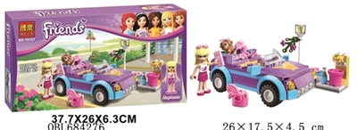 小女孩积木系列 - OBL684276