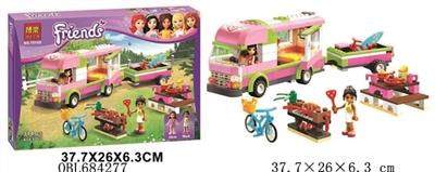 小女孩积木系列 - OBL684277