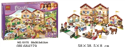 小女孩积木系列 - OBL684279