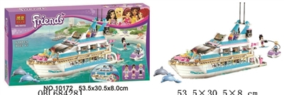 The little girl series of building blocks - OBL684281