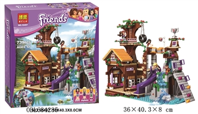 The little girl series of building blocks - OBL684285