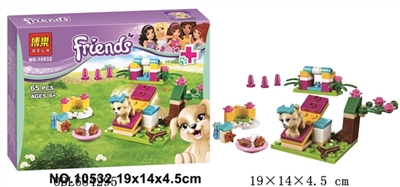 The little girl series of building blocks - OBL684295