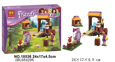 The little girl series of building blocks - OBL684296