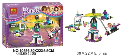 小女孩积木系列 - OBL684305