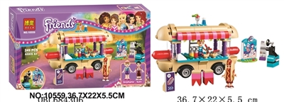 小女孩积木系列 - OBL684306