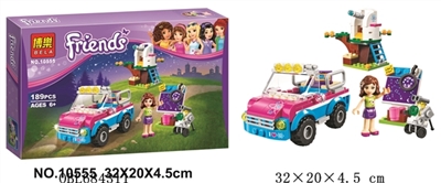 小女孩积木系列 - OBL684311