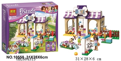 小女孩积木系列 - OBL684313