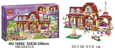 小女孩积木系列 - OBL684315