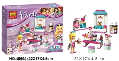 小女孩积木系列 - OBL684317