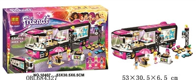 小女孩积木系列 - OBL684327