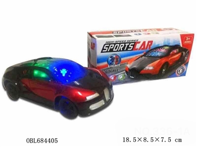 The bugatti electric 3 d light universal simulation - OBL684405