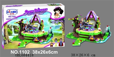 白雪公主系列326pcs积木 - OBL684418