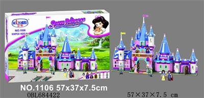 白雪公主系列938pcs积木 - OBL684422
