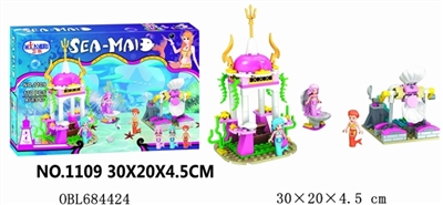 美人鱼积木系列 - OBL684424