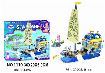 美人鱼积木系列 - OBL684425