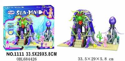 美人鱼积木系列 - OBL684426