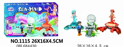 美人鱼积木系列 - OBL684430