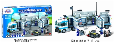 城市警察积木系列 - OBL684436