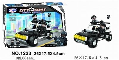 城市特警积木系列 - OBL684441