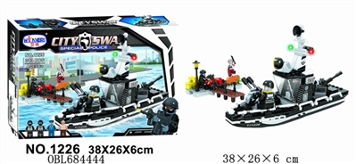 城市特警积木系列 - OBL684444