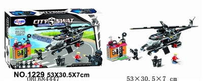 城市特警积木系列 - OBL684447