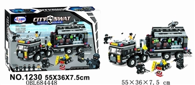 城市特警积木系列 - OBL684448
