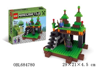 我的世界2，159pcs拼装积木套装 - OBL684780