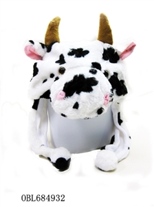 Cow plush hat - OBL684932
