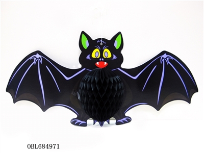 Big bat brought flowers - OBL684971