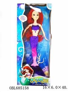 Red by the mermaid lights - OBL685158