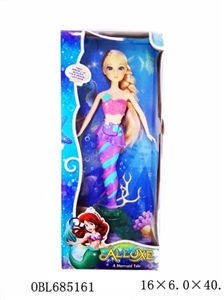 The blond long plait mermaid lights - OBL685161