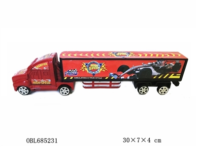 Coasting container truck - OBL685231