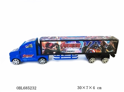 Coasting container truck - OBL685232
