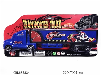 Coasting container truck - OBL685234