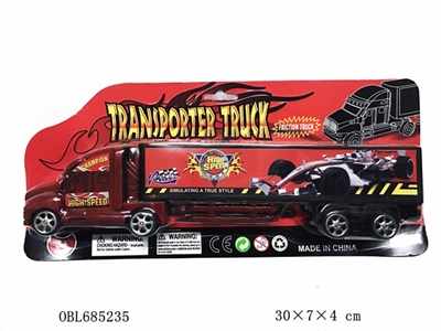 Coasting container truck - OBL685235