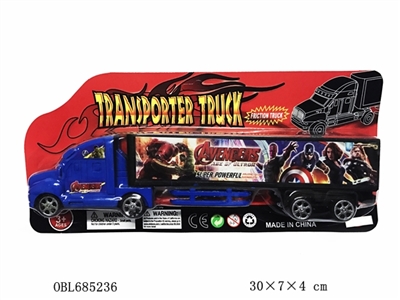 Coasting container truck - OBL685236