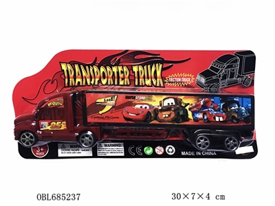 Coasting container truck - OBL685237
