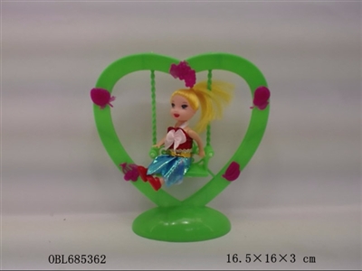 Heart with little doll - OBL685362