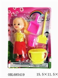 Three inches barbie outfit and accessories - OBL685419
