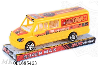 实色惯性救护巴士车 - OBL685463