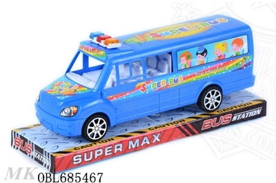 实色惯性校巴车 - OBL685467