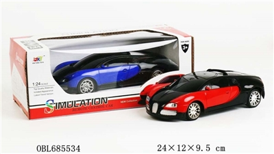 4 through remote control remote control car bugatti simulation - OBL685534