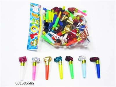 袋庄50只6.5cm金纸吹龙 - OBL685565