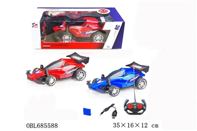 1:16 four-way sports car remote control car (bag) with USB - OBL685588