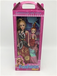 High quality 11.5 -inch barbie fashion solid body with a 3.5 -inch children take 2 pieces of clothes - OBL685796