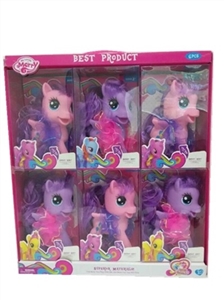 High-grade PVC display box 6 big balloon Ma Baoli PCS light music - OBL685845