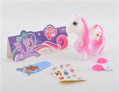 1 only evade glue Ma Baoli horse with accessories stickers - OBL685918